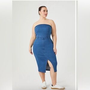 Forever 21 Plus Denim Dress
